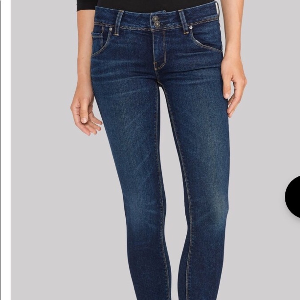 Hudson skinny jeans Collin medium wash like new